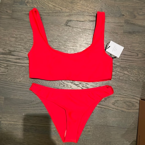 Jade Swim red bikini - Picture 1 of 5